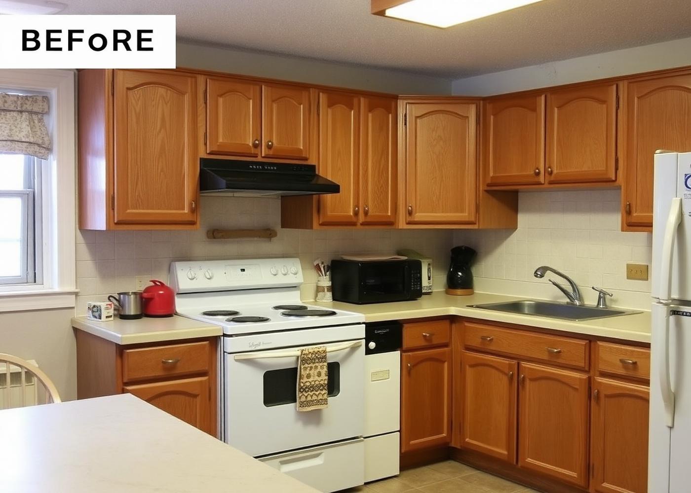 Kitchen remodel before